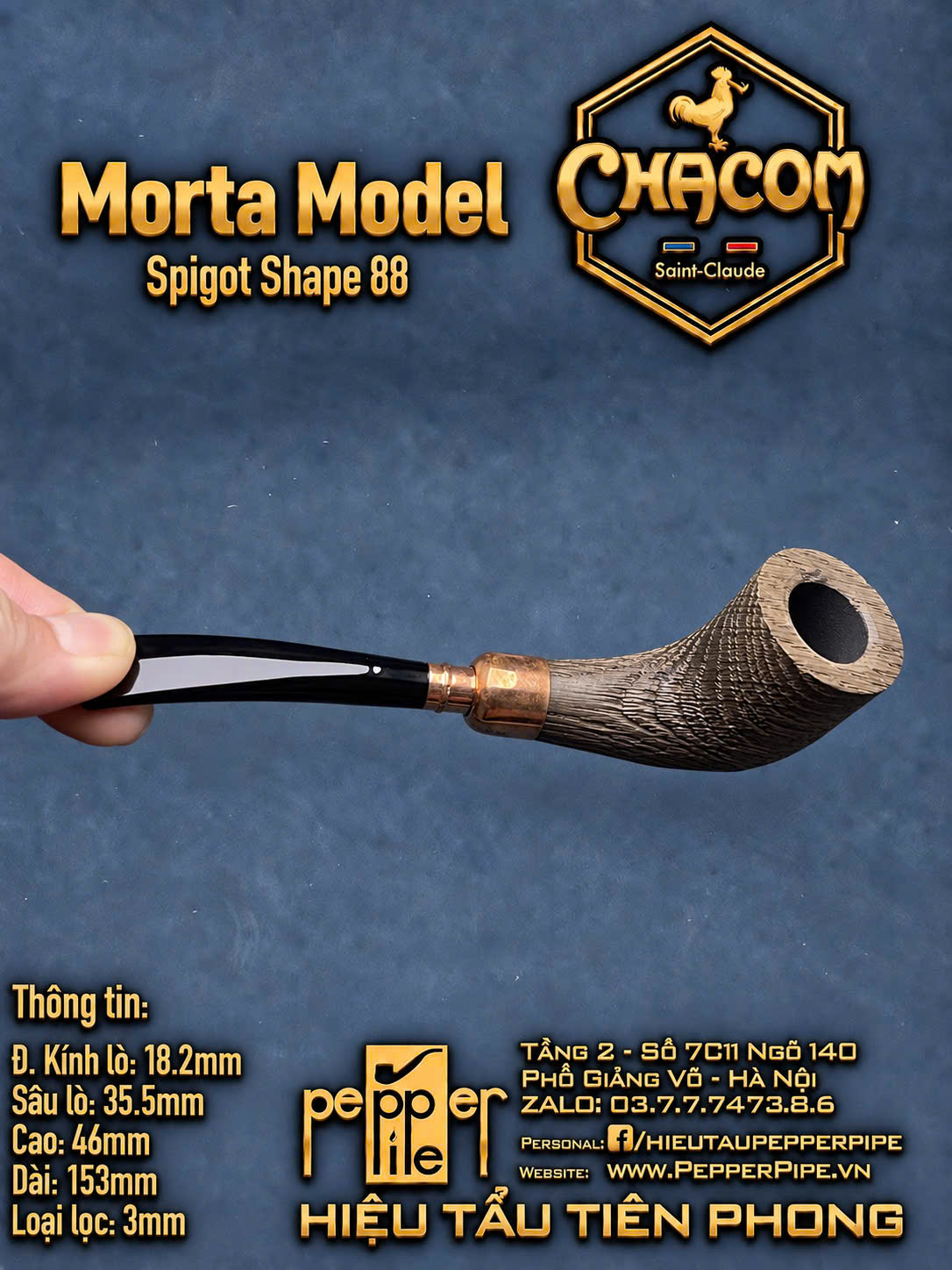 Chacom Morta Spigot Shape 88