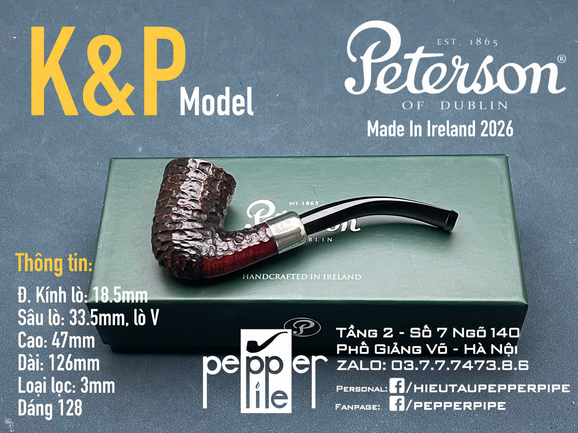 Peterson K&P Shape 128