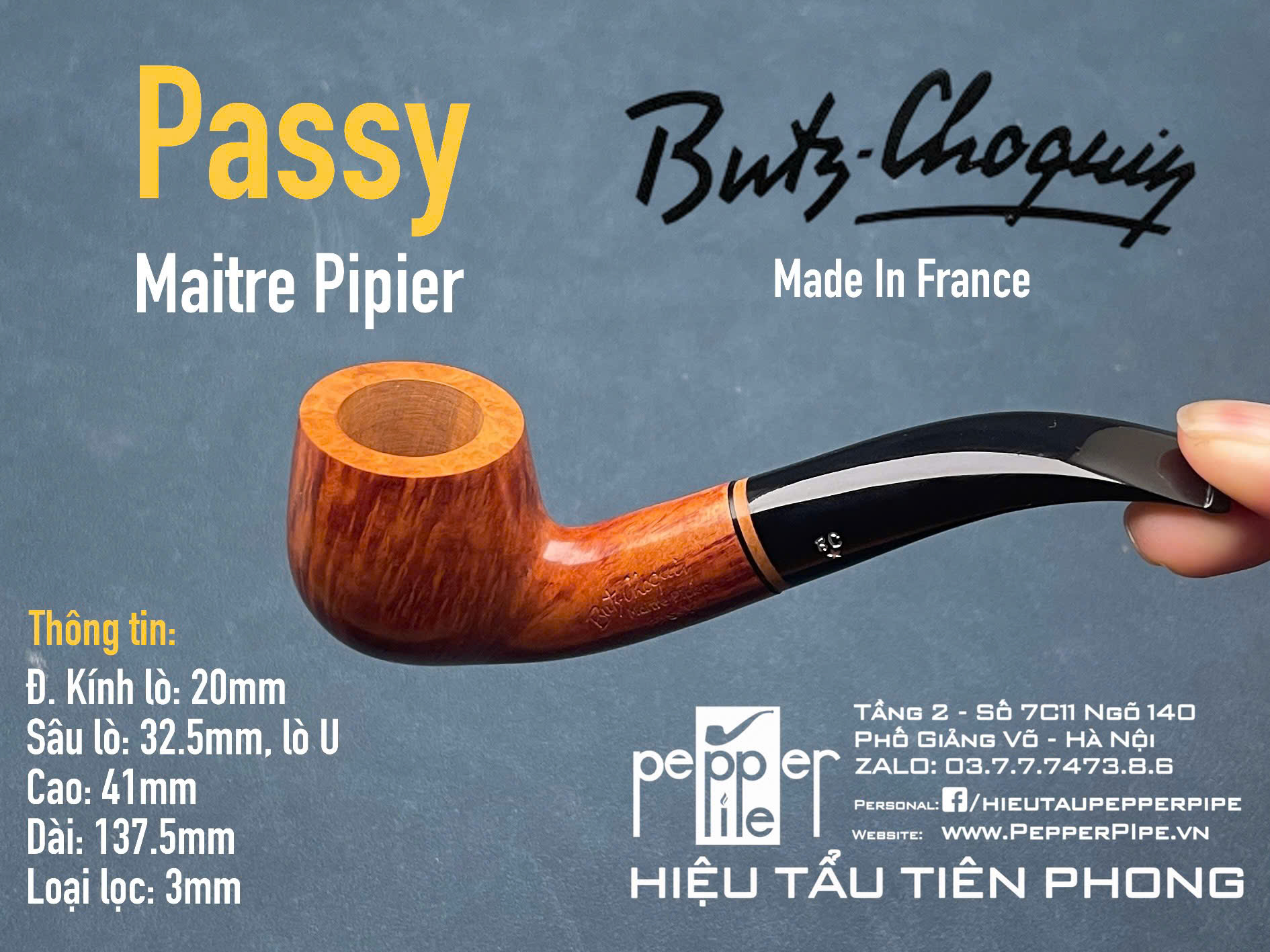 Butz Choquin Passy Maitre Pipier