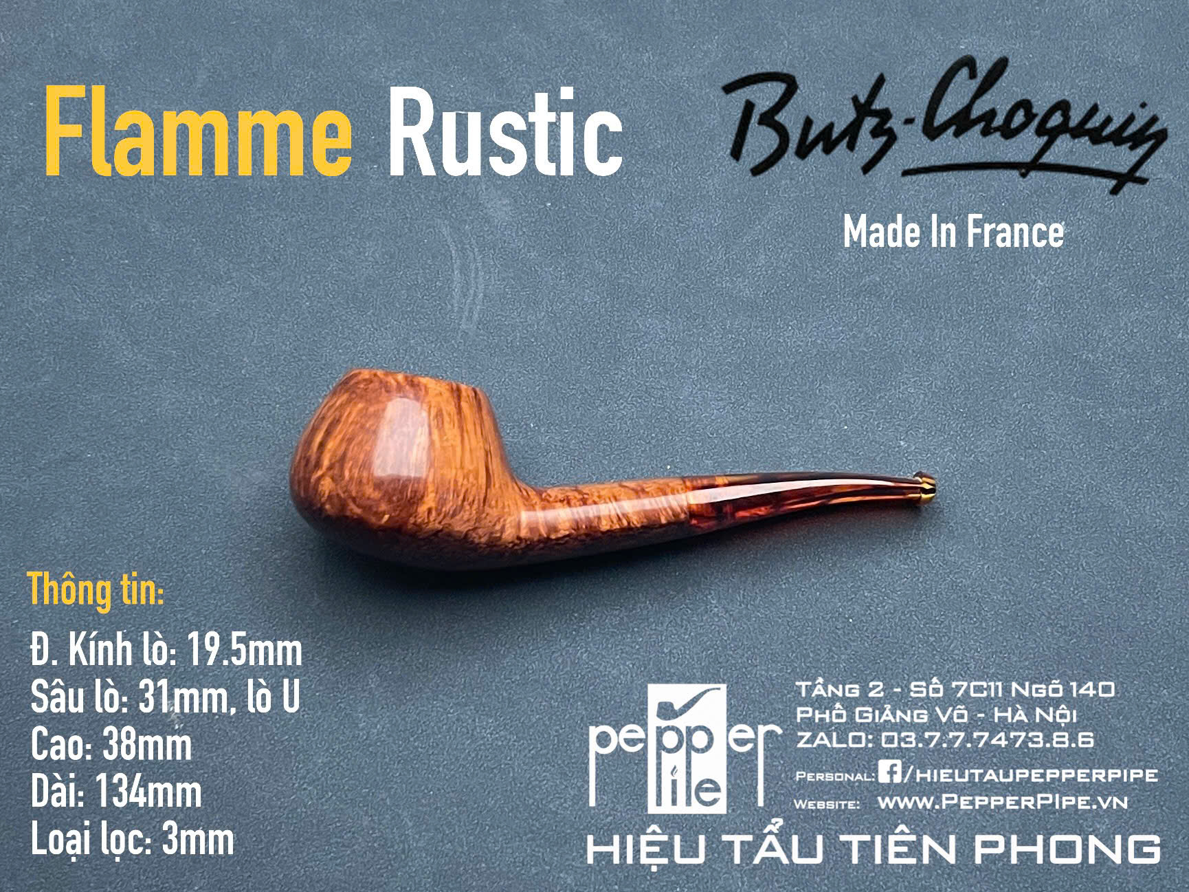 Butz Choquin Flamme Rustic