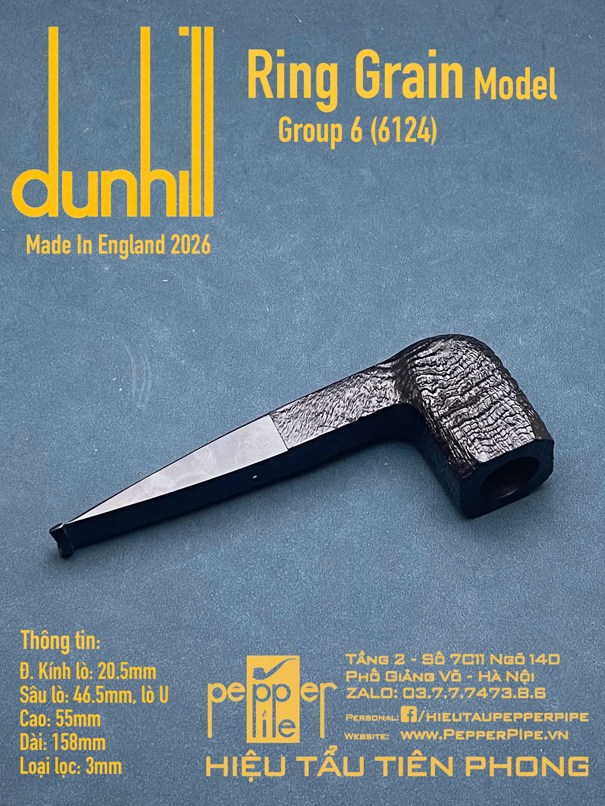 Dunhill Ring Grain Group 6 (6124)