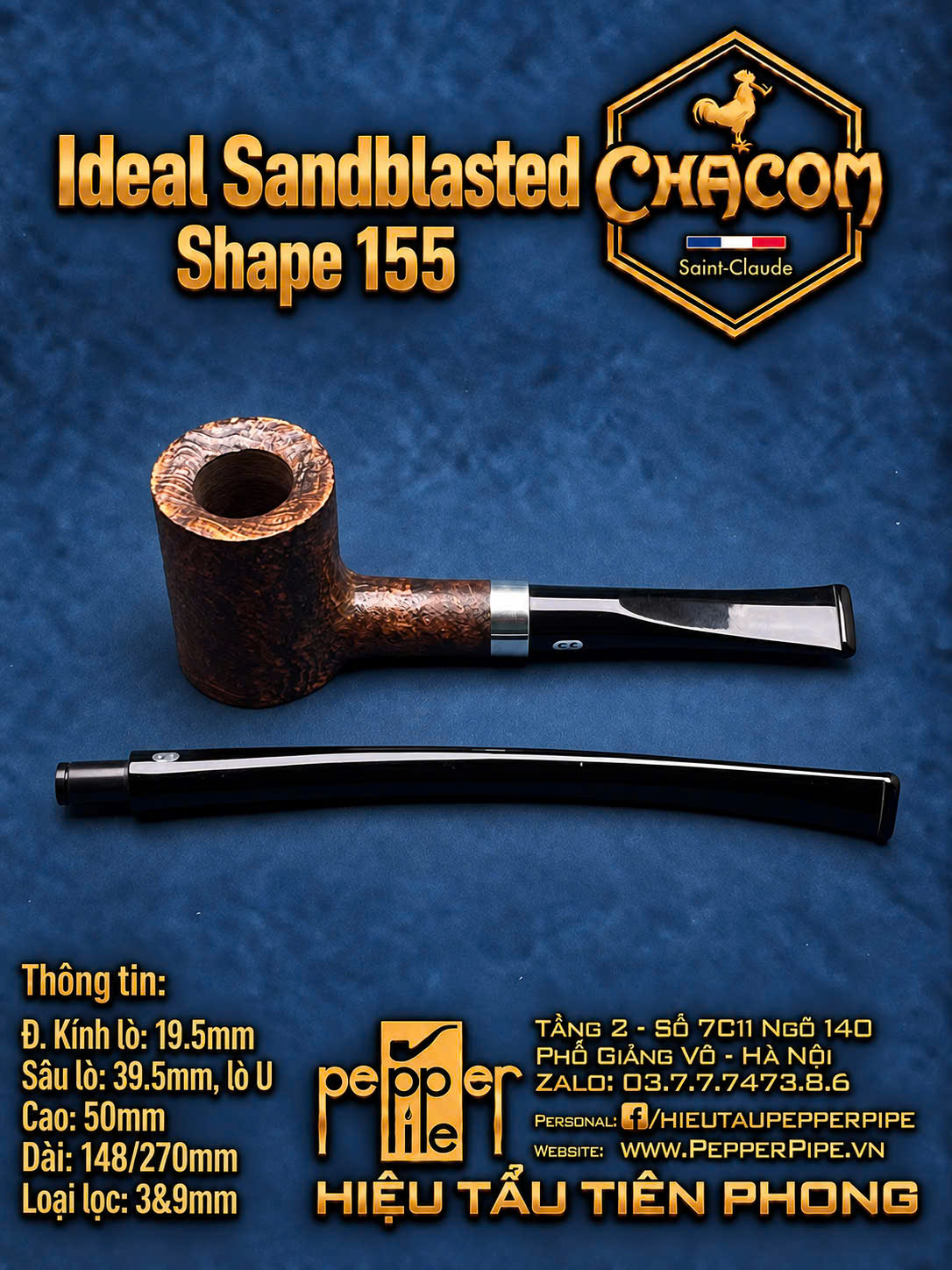 Chacom Ideal Sandblasted Shape 155