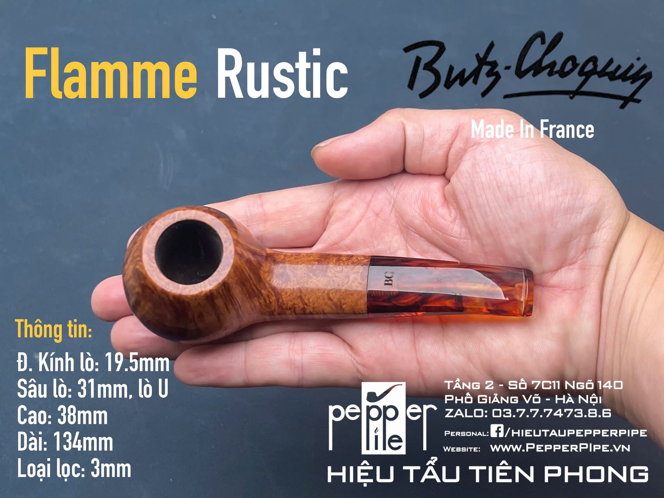 Butz Choquin Flamme Rustic