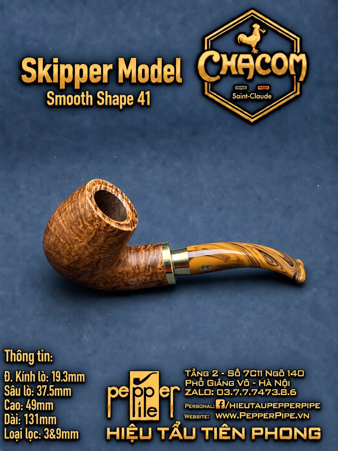 Chacom Skipper Smooth Shape 41