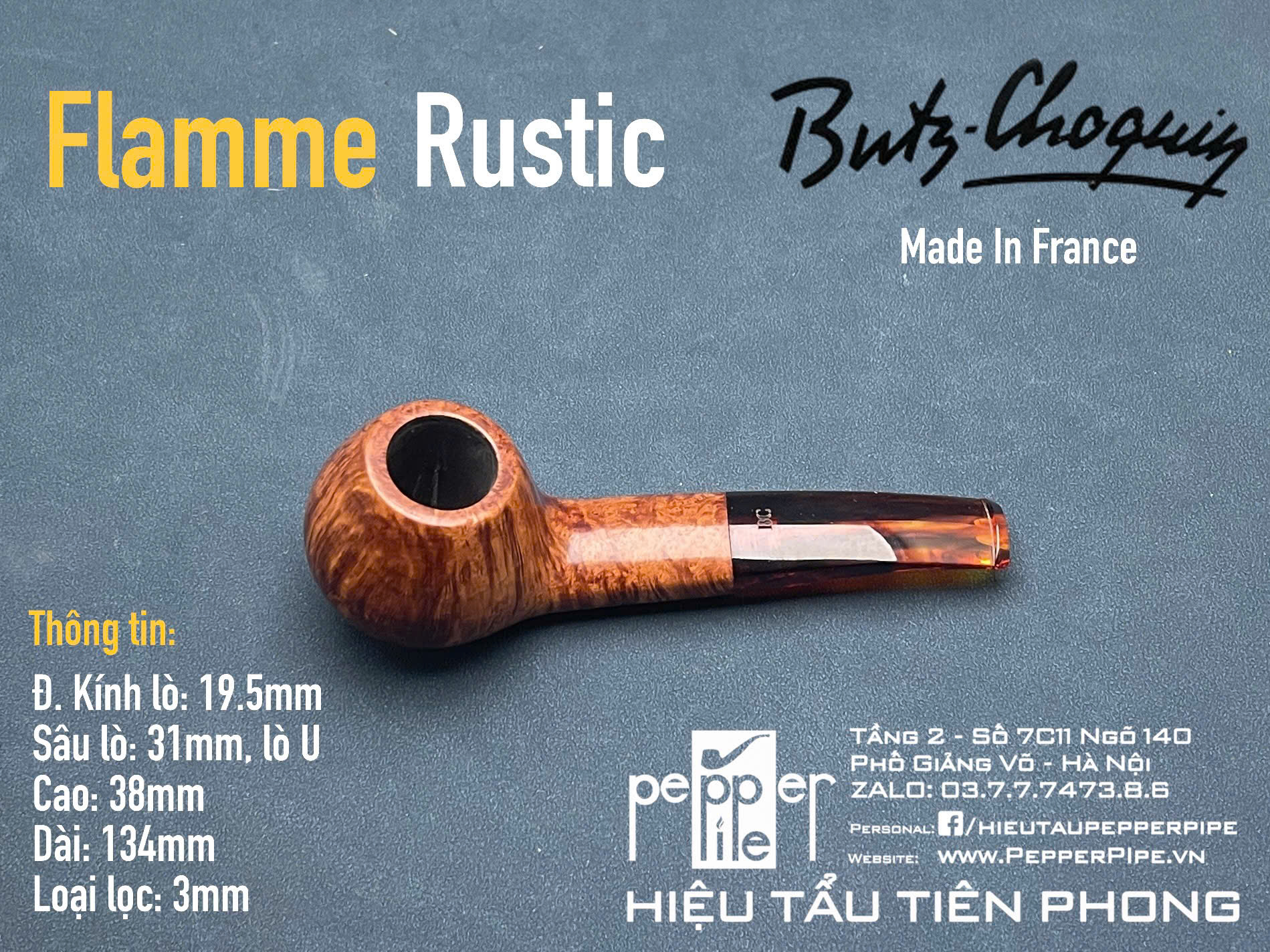Butz Choquin Flamme Rustic