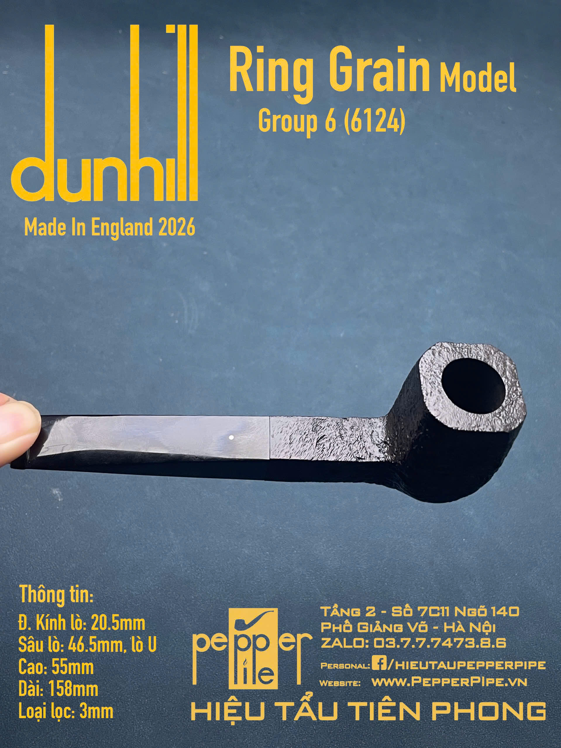 Dunhill Ring Grain Group 6 (6124)
