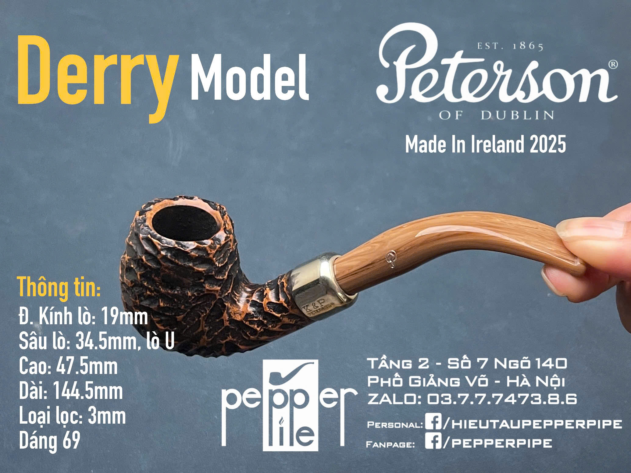 Peterson Derry Shape 129