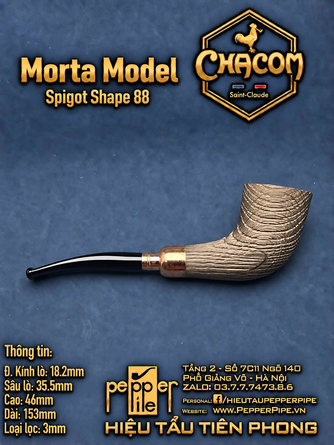 Chacom Morta Spigot Shape 88