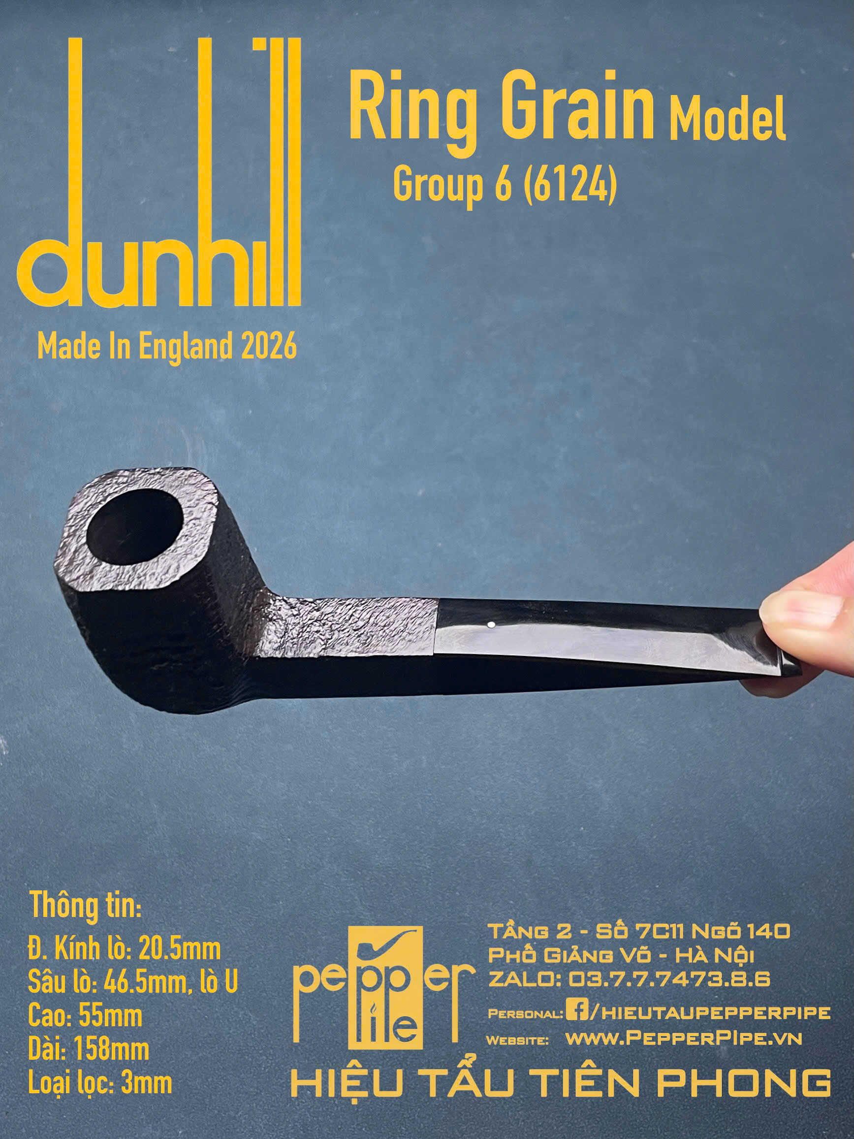 Dunhill Ring Grain Group 6 (6124)