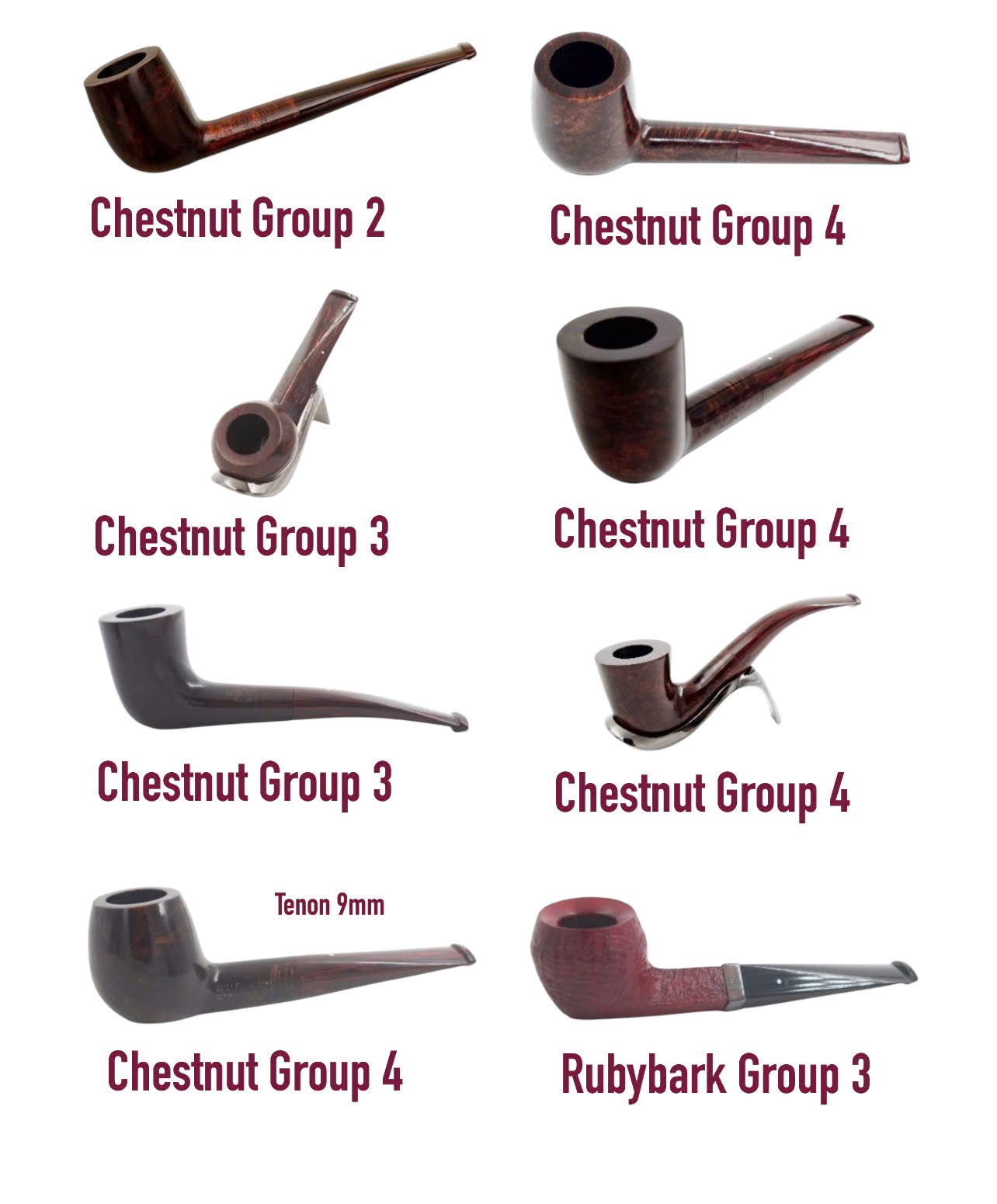 Dunhill hàng đặt (Chestnut & Rubybark)