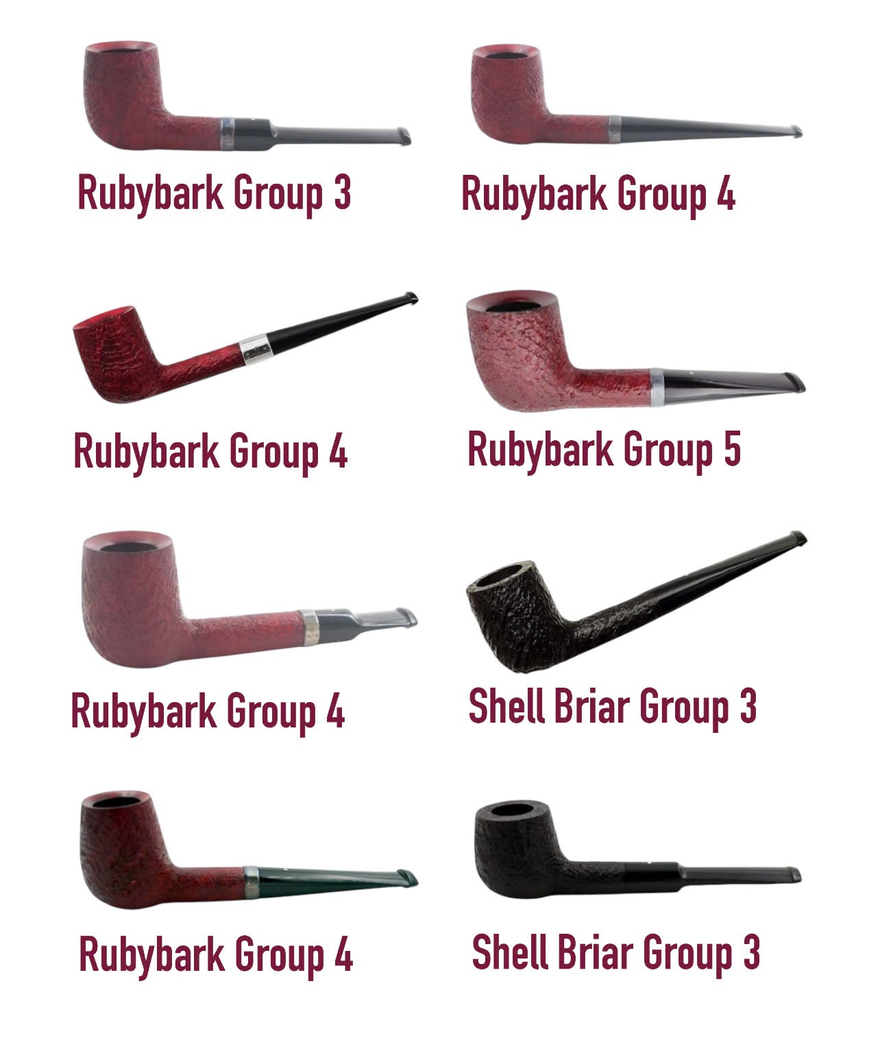 Dunhill hàng đặt (Rubybark & Shell Briar)