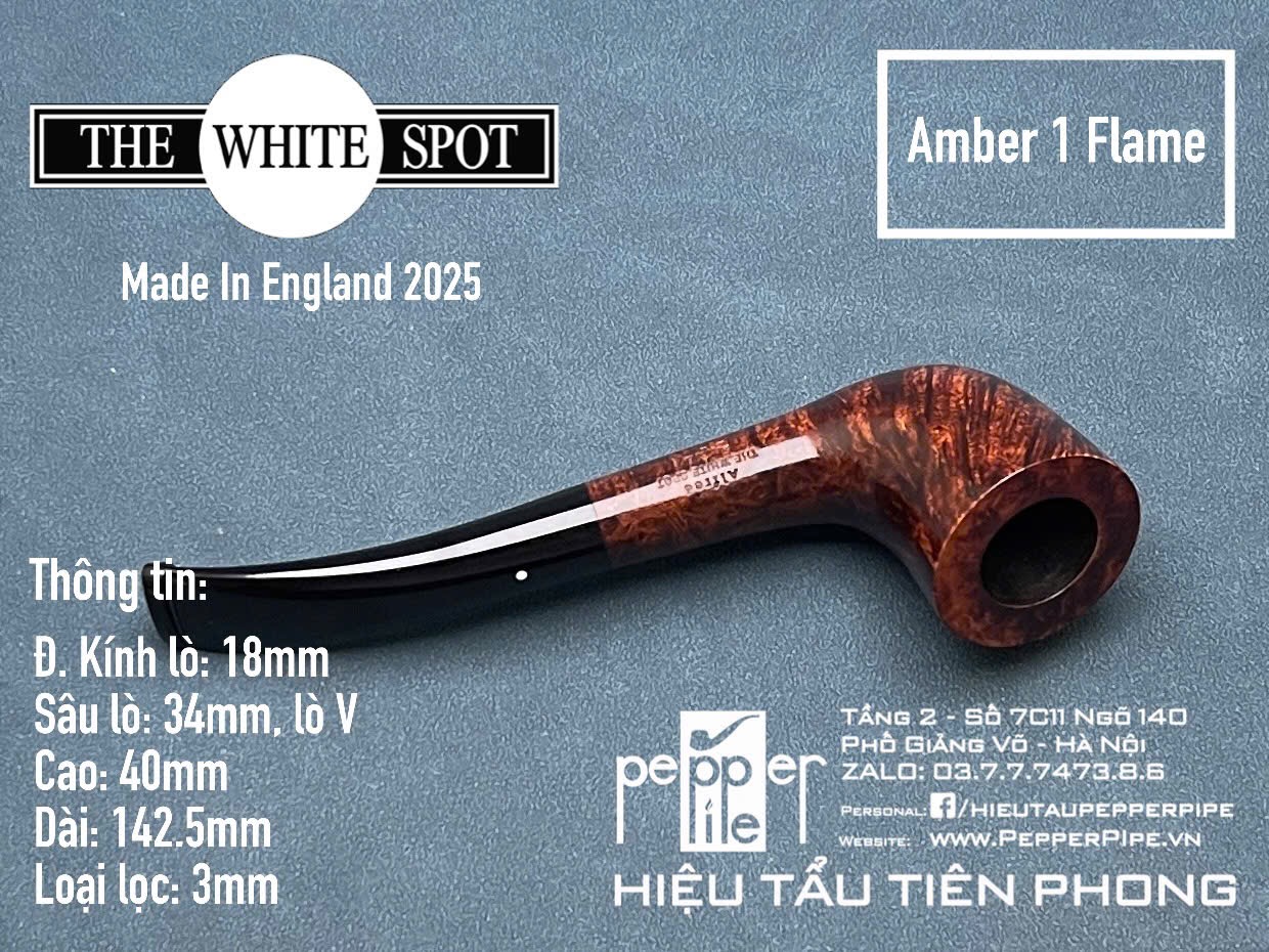Dunhill Amber 1 Flame Zulu Shape - Group 3