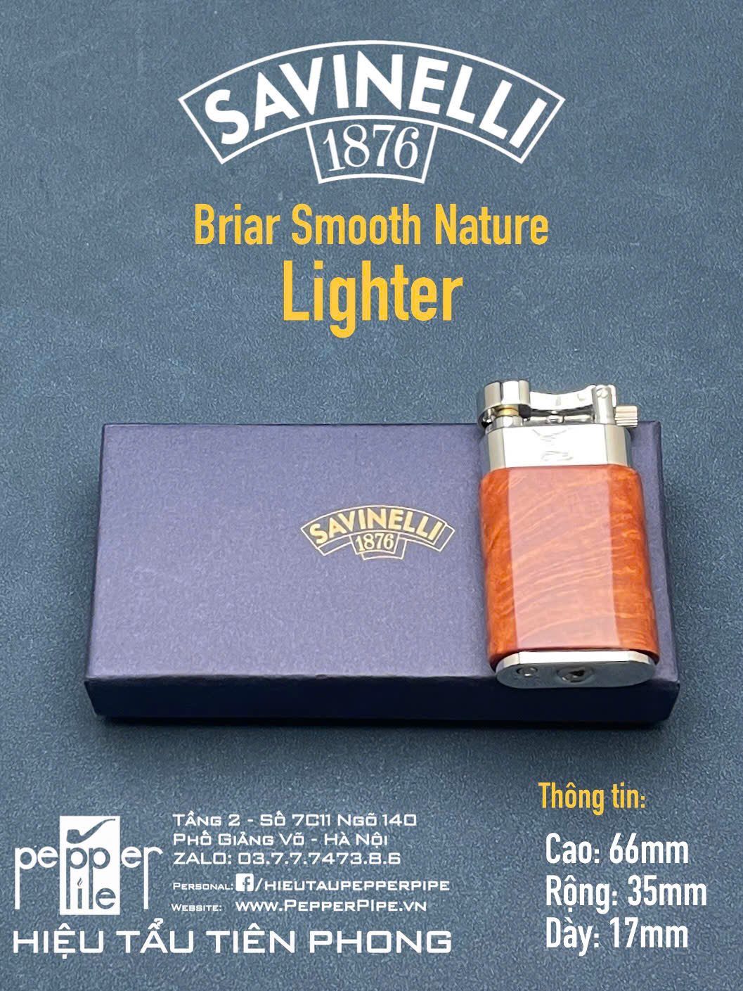 Briar Smooth Nature Lighter