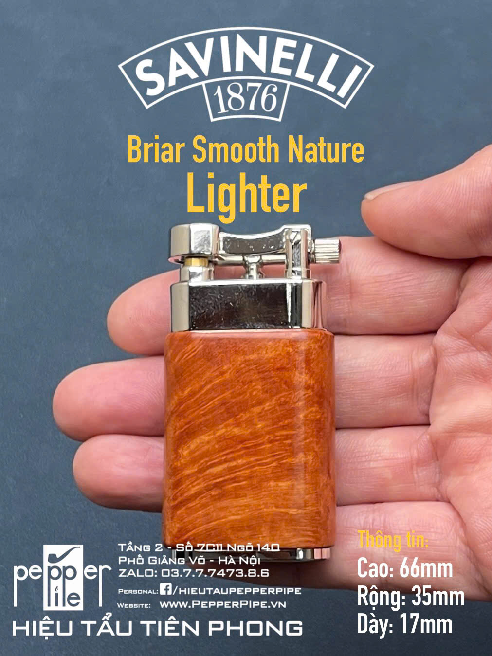 Briar Smooth Nature Lighter