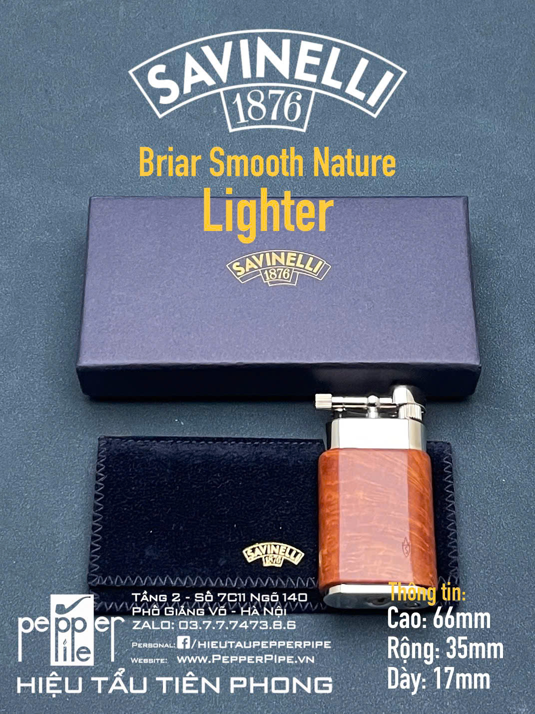 Briar Smooth Nature Lighter