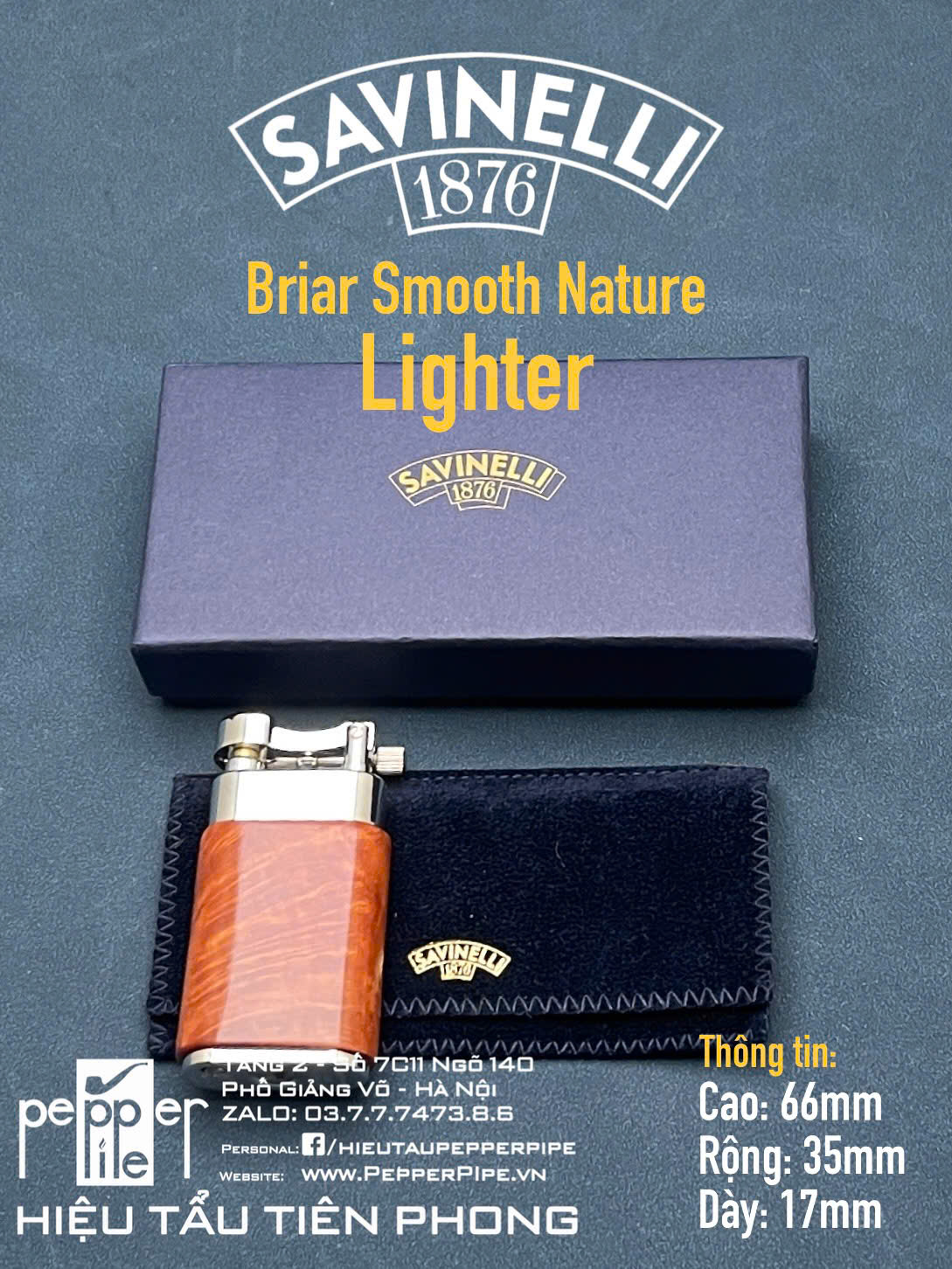 Briar Smooth Nature Lighter