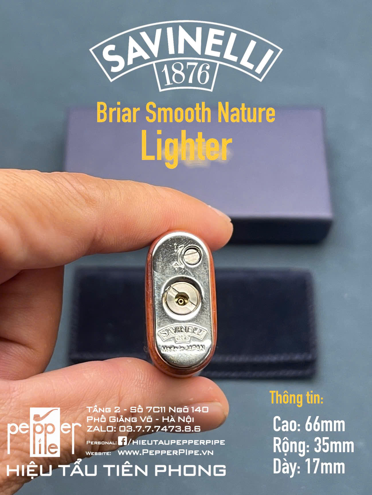 Briar Smooth Nature Lighter