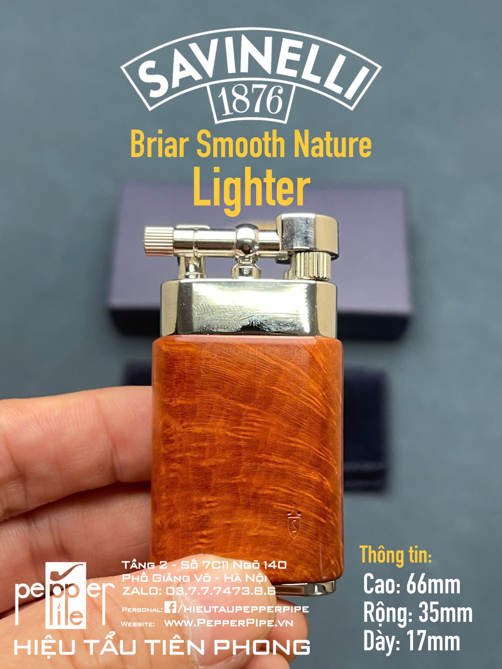 Briar Smooth Nature Lighter