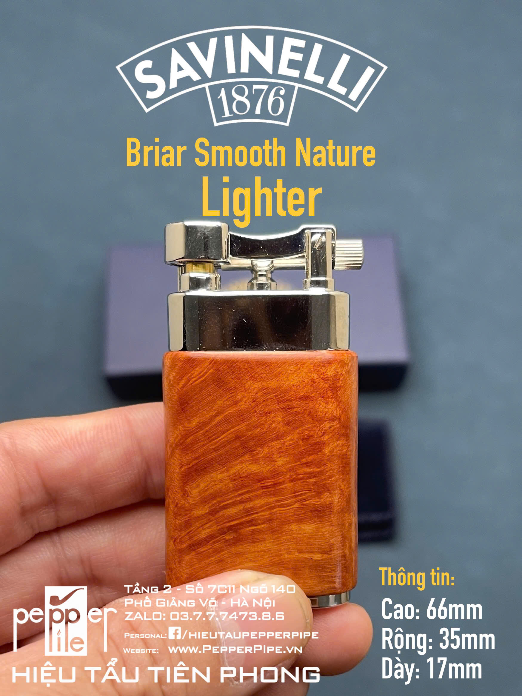 Briar Smooth Nature Lighter