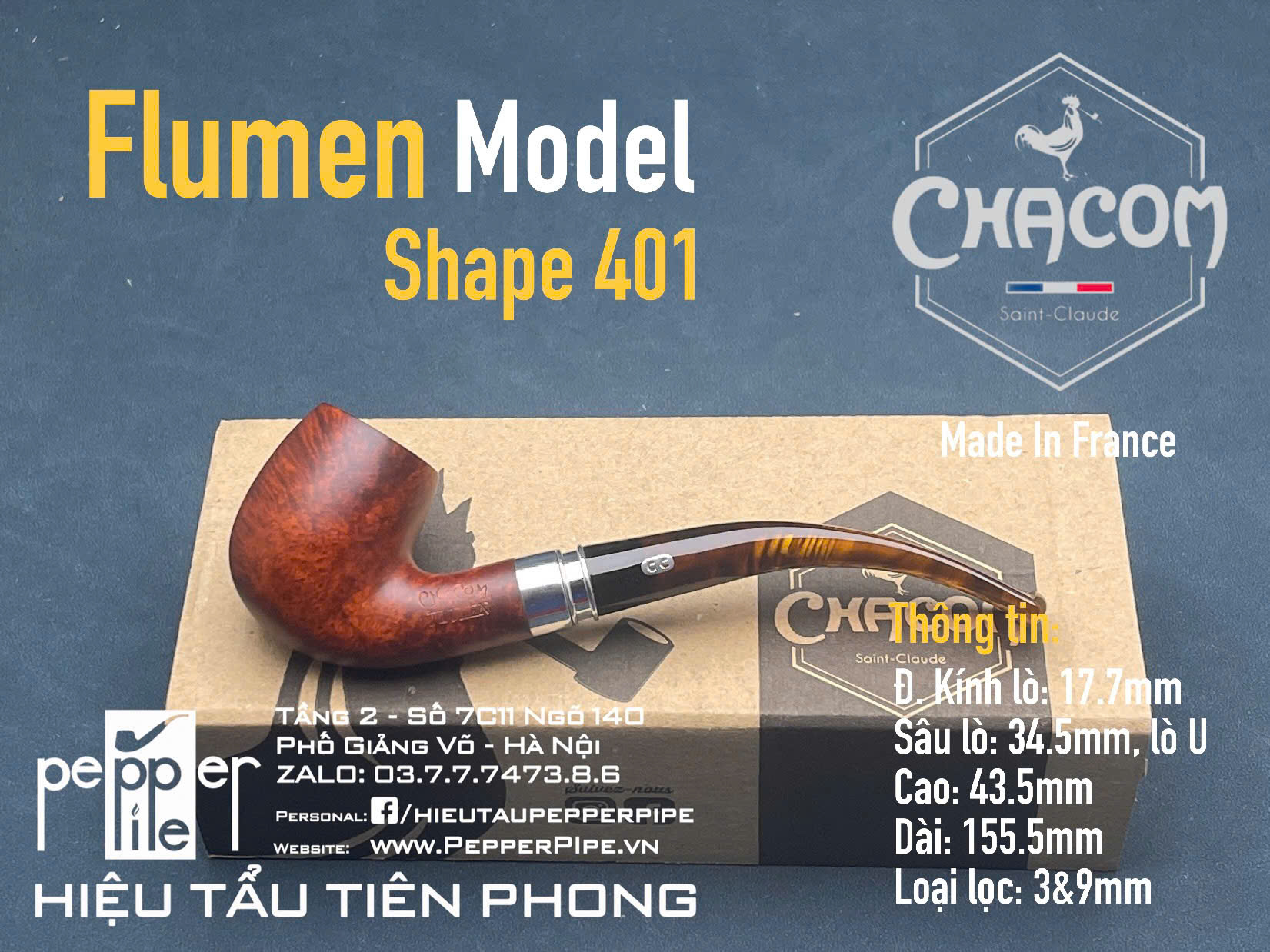 Chacom Flumen Smooth Shape 401