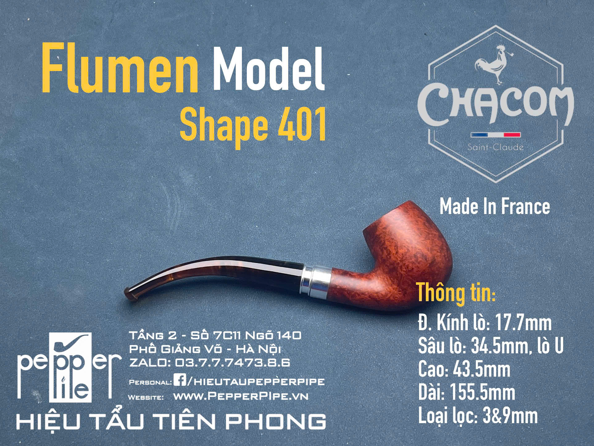 Chacom Flumen Smooth Shape 401