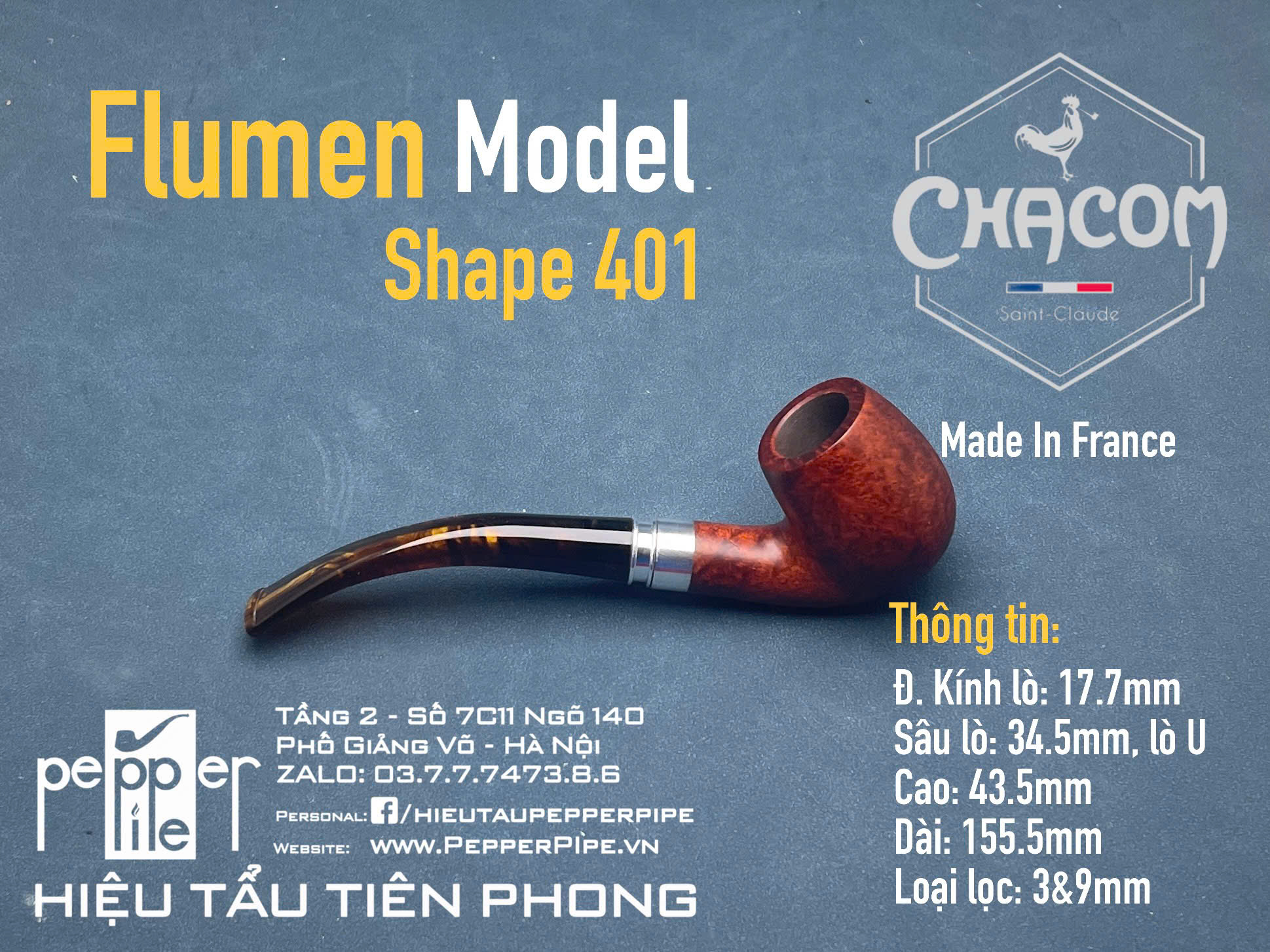 Chacom Flumen Smooth Shape 401