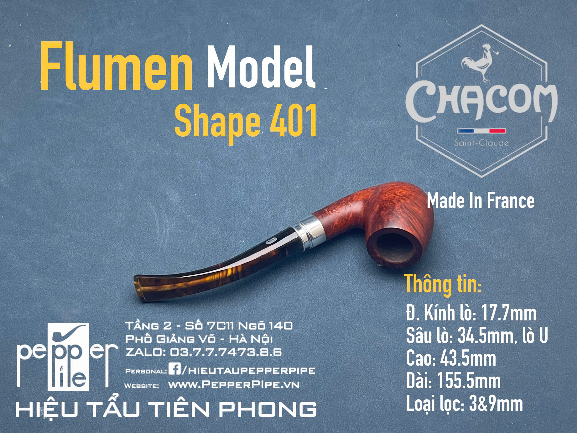 Chacom Flumen Smooth Shape 401