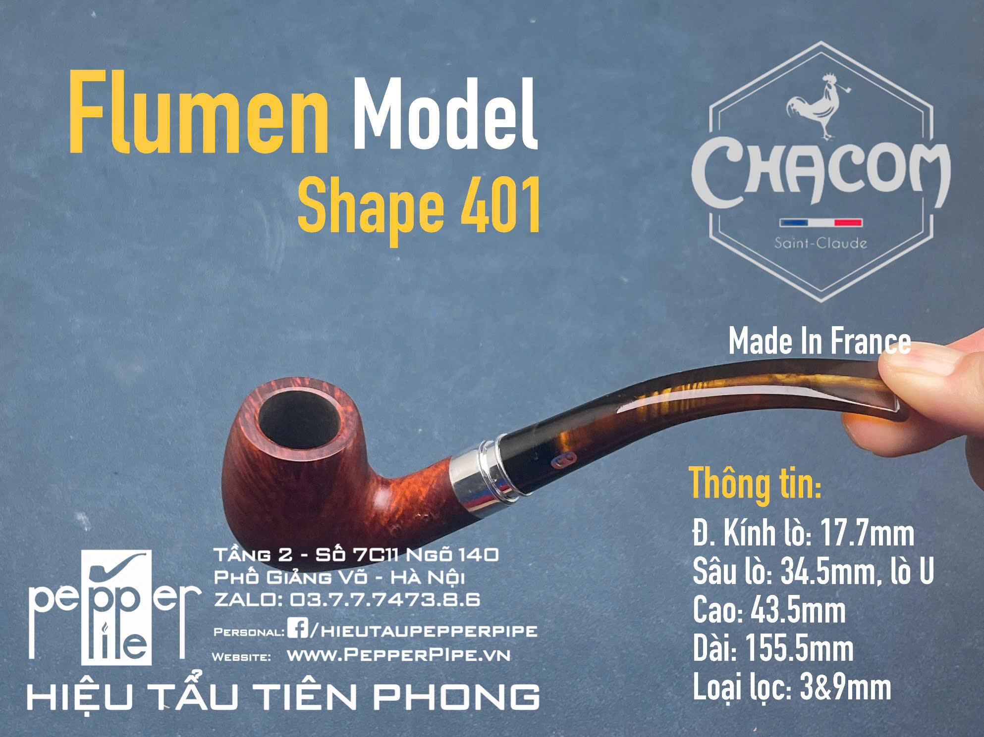 Chacom Flumen Smooth Shape 401