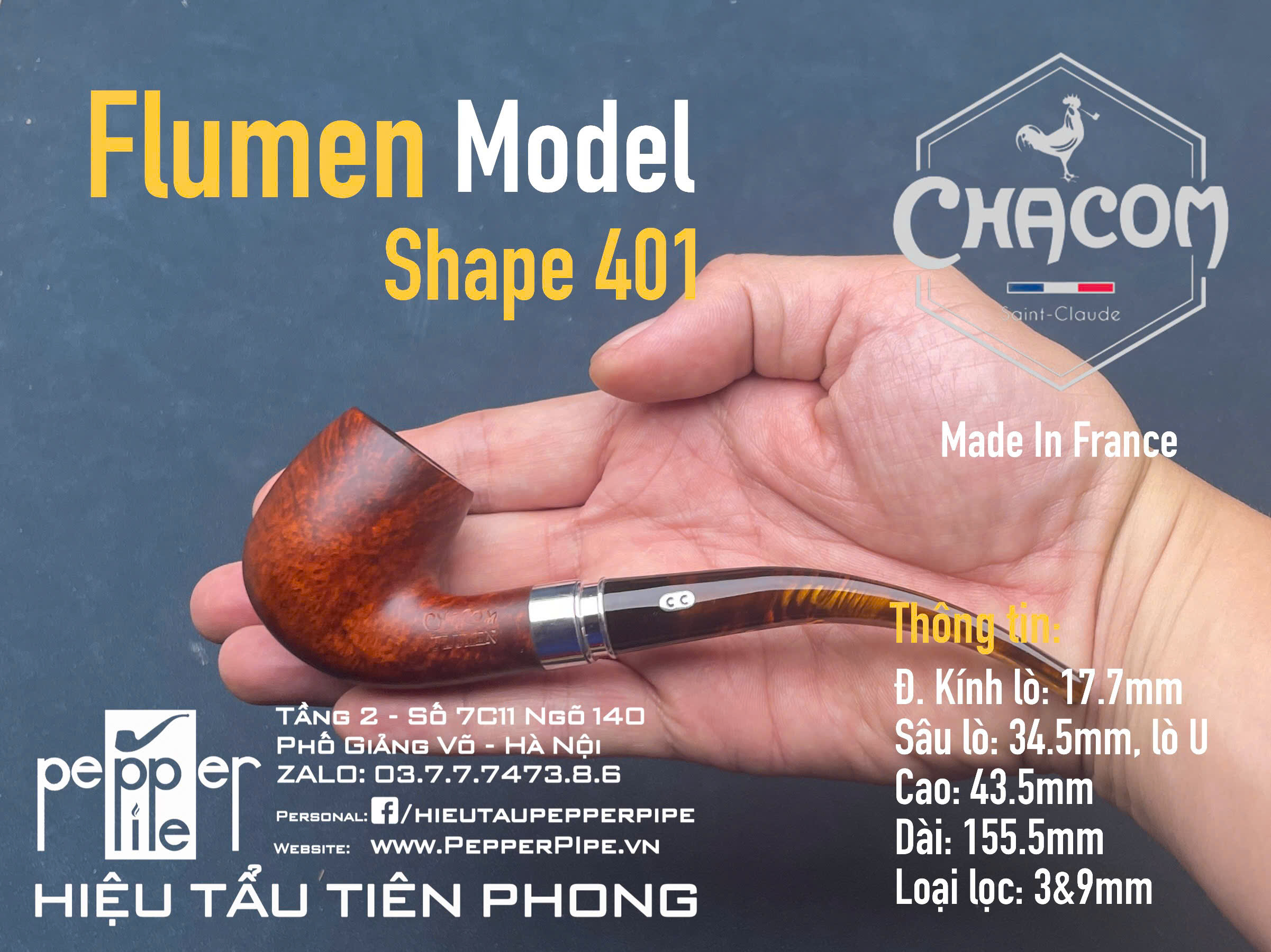 Chacom Flumen Smooth Shape 401