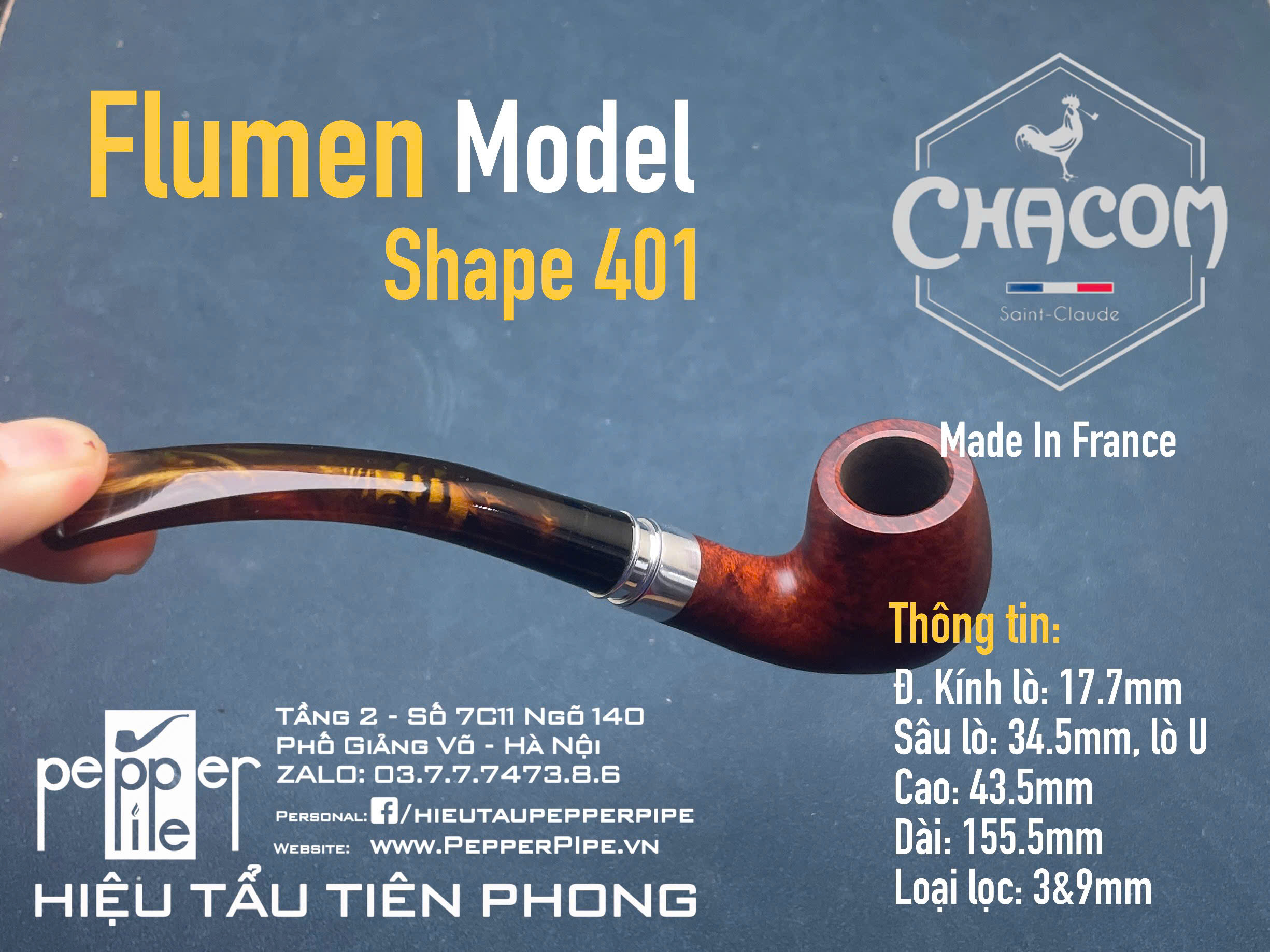 Chacom Flumen Smooth Shape 401