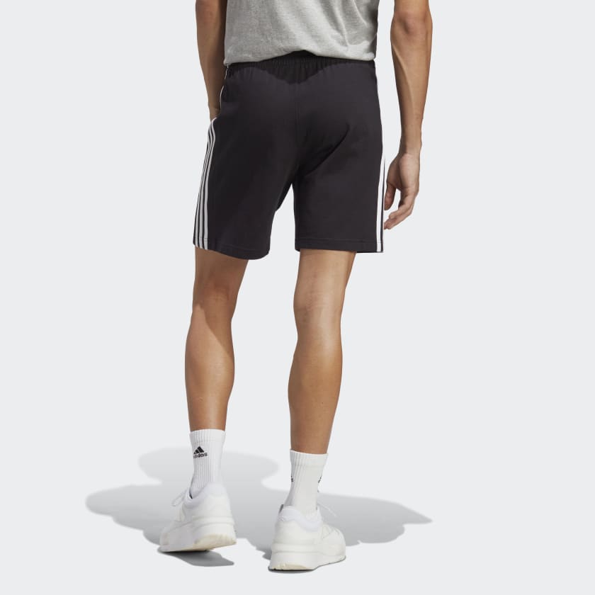 Quần Short Thể Thao Nam Adidas 3 Sọc Essentials - Đen