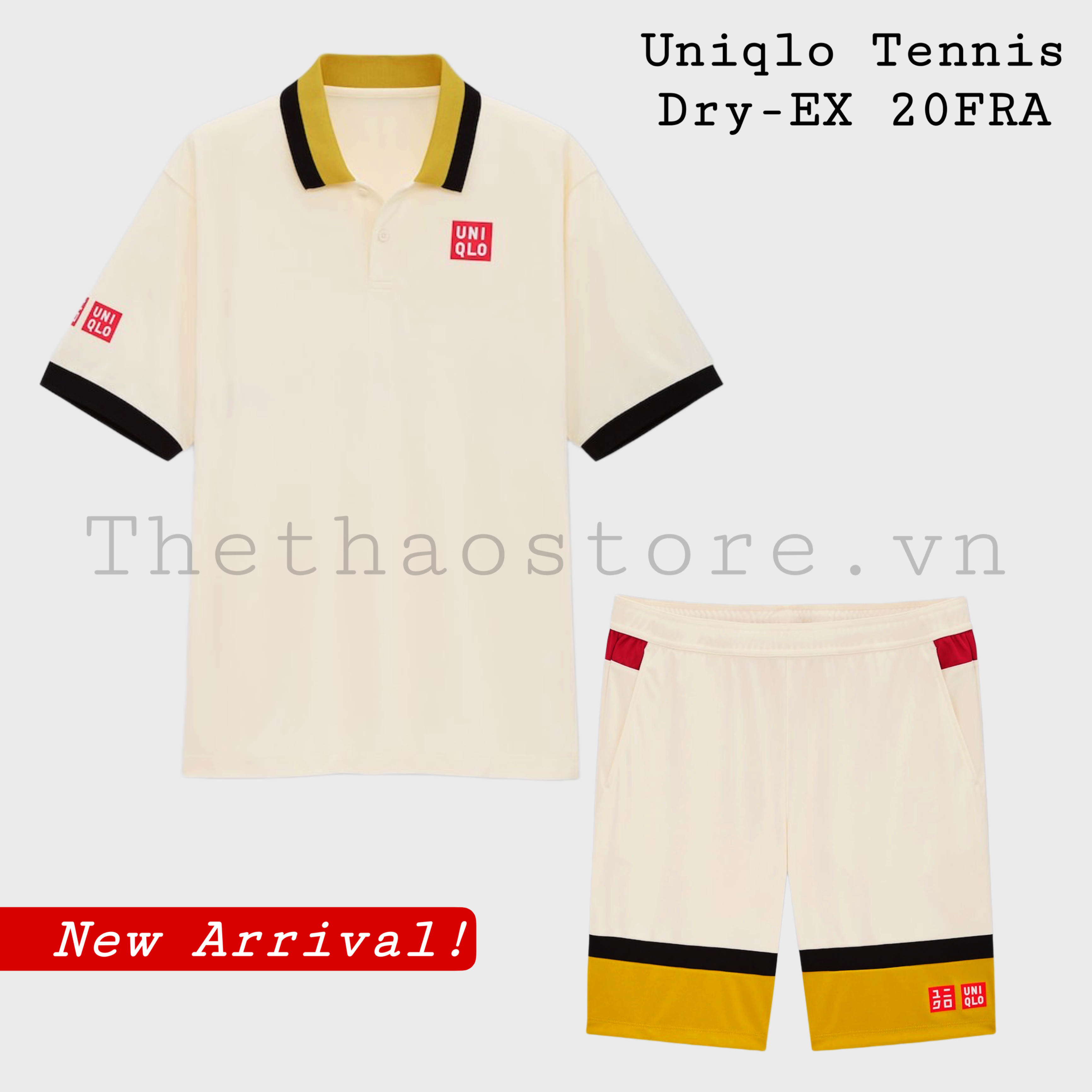 Lịch sử giá Bộ thể thao chính hãng uniqlo tennis pháp 2020  427072 cập  nhật 62023  BeeCost