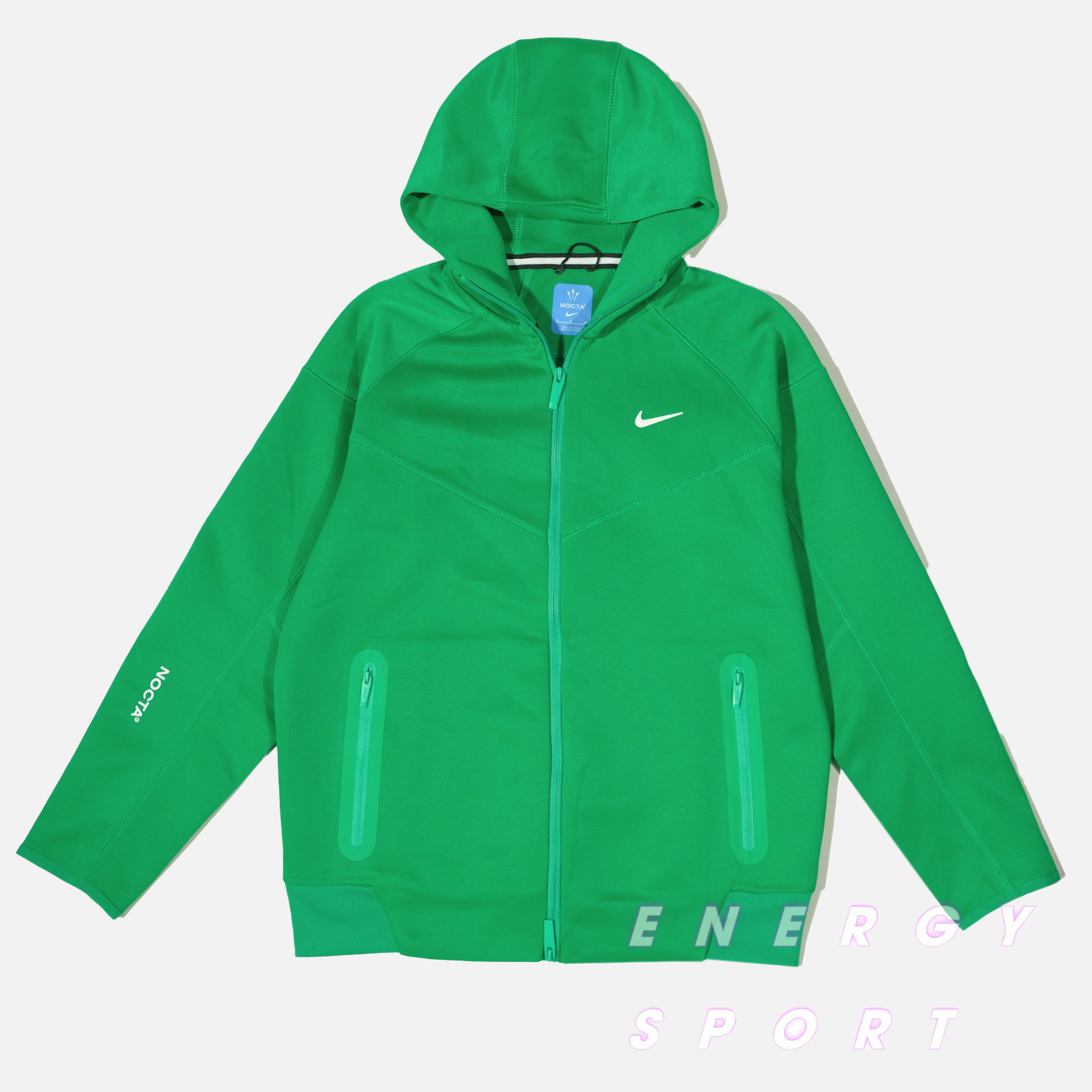 Quần Áo Thể Thao Nike Tech Full Zip X Nocta - Xanh Lá