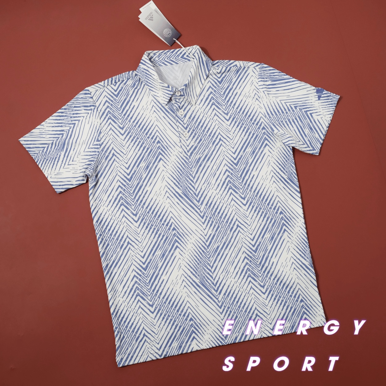 Áo Thun Polo Goft Adidas ULT365 ALLOVER - IU4386