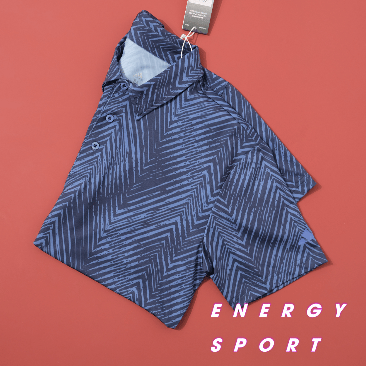 Áo Thun Polo Goft Adidas ULT365 ALLOVER - IU4388