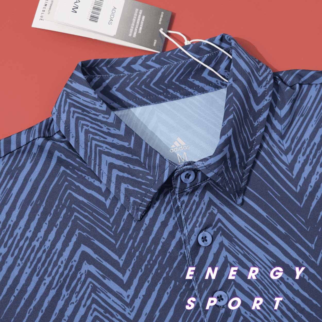 Áo Thun Polo Goft Adidas ULT365 ALLOVER - IU4388