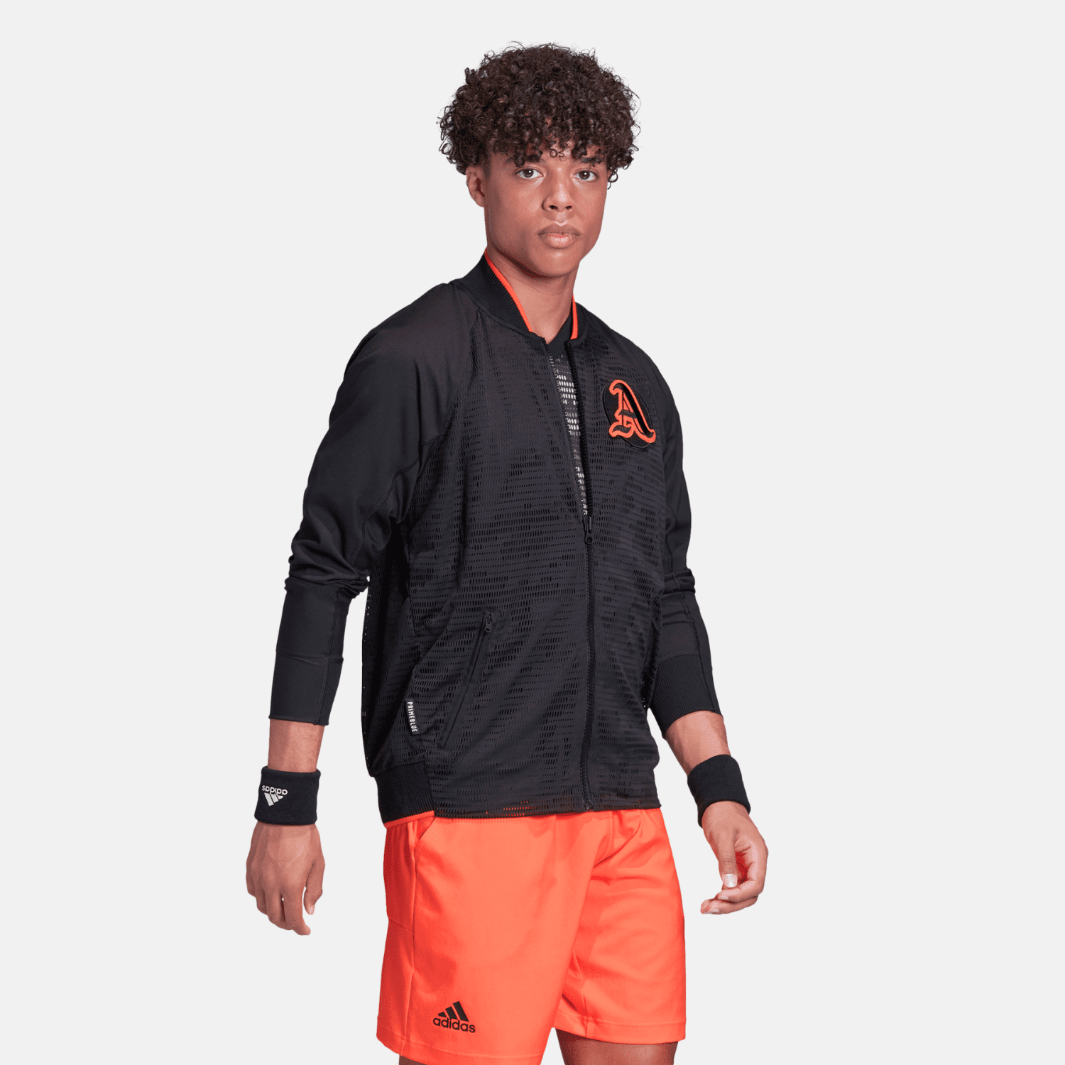 Áo Khoác Bomber Thể Thao Adidas VRCT Primeblue Đen - FP8120