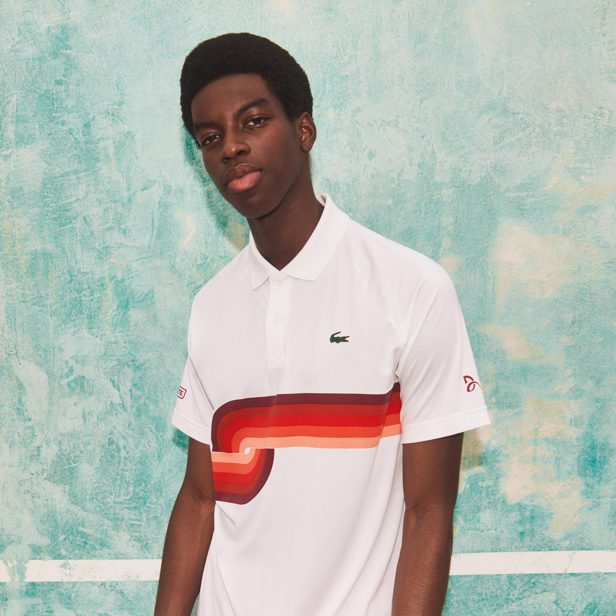 Bộ Quần Áo Thể Thao Tennis Lacoste Sport X Novak Djokovic Breathable - Đỏ