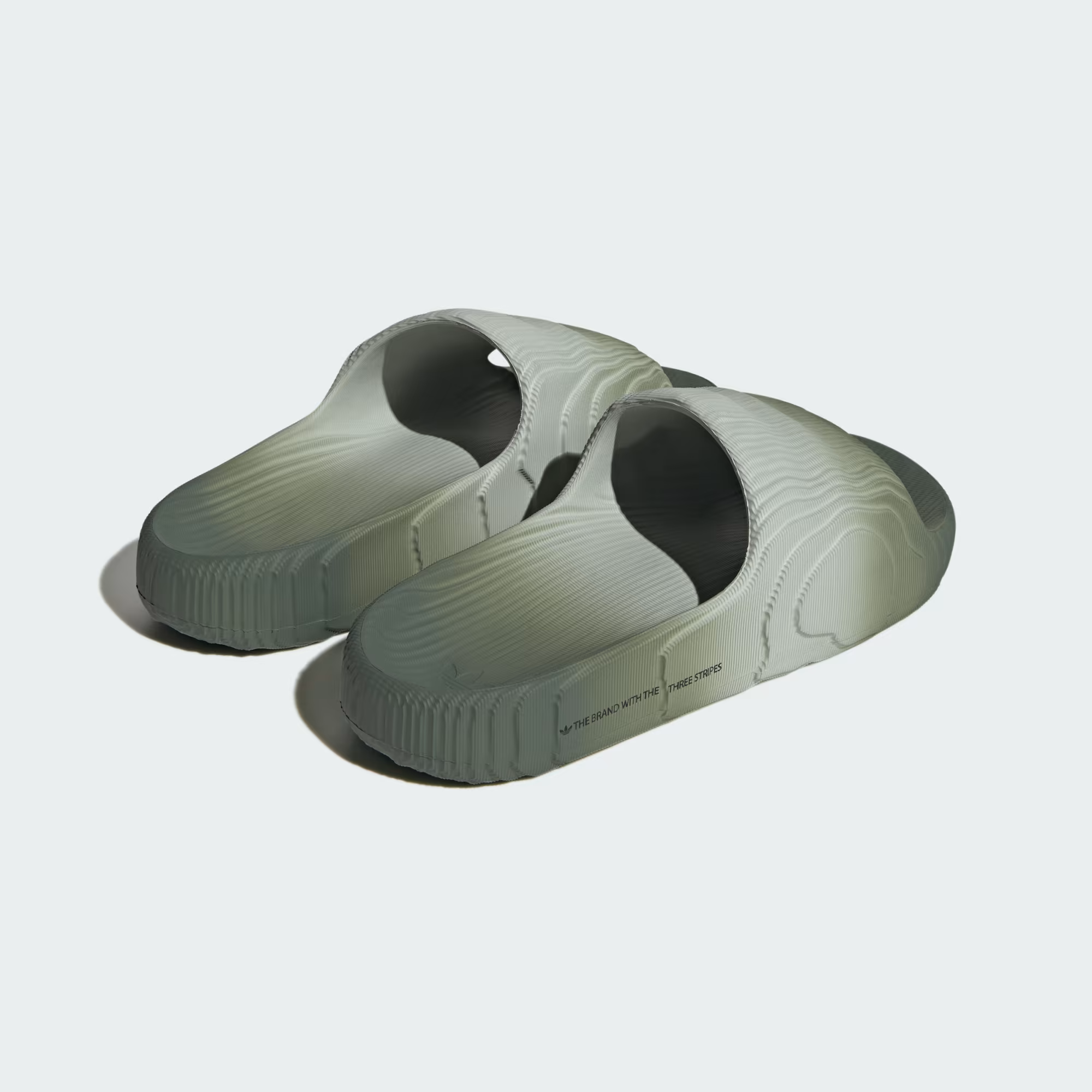 Dép Adidas Unisex Adilette 22 Slides 'Silver Green' - IG7494