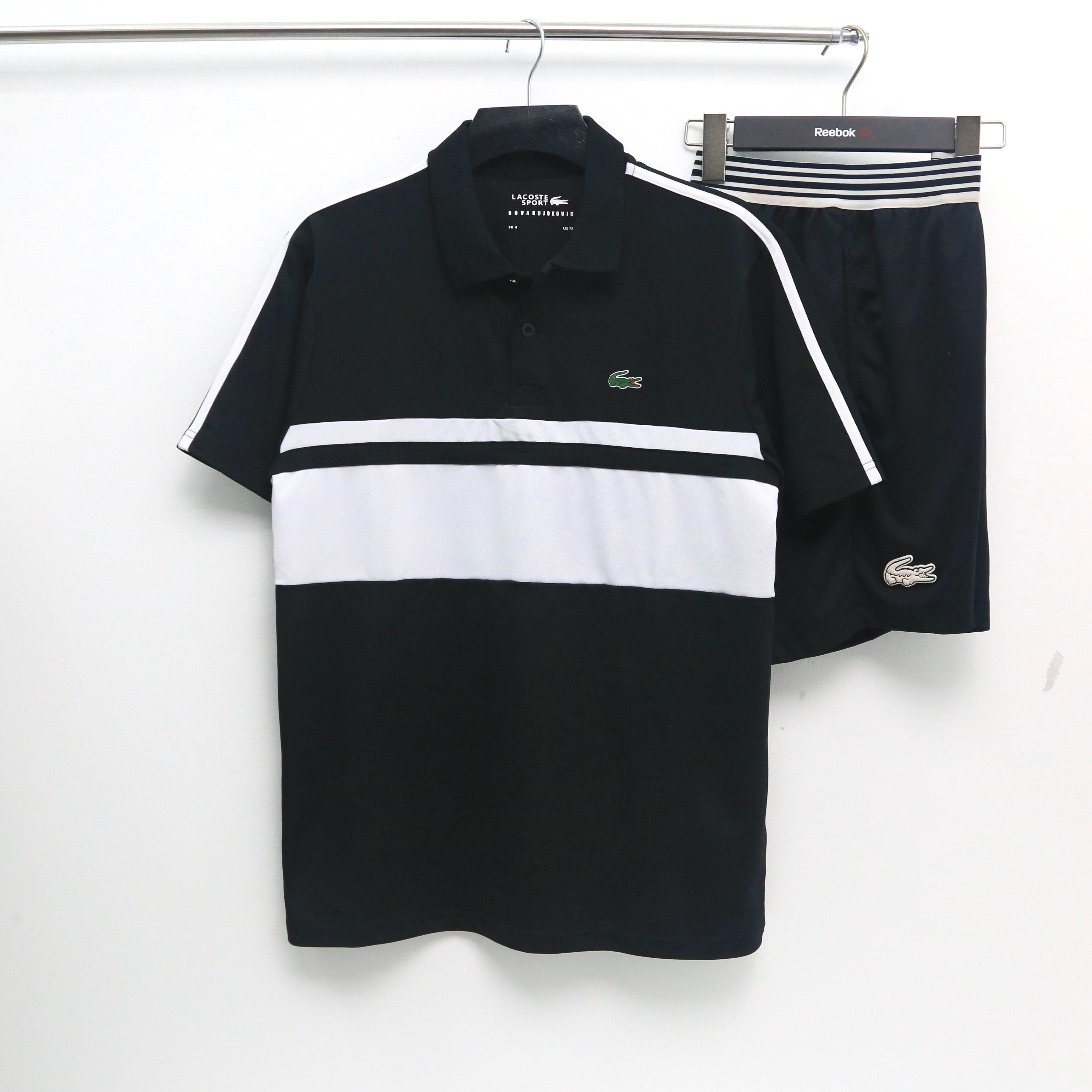 Bộ Quần Áo Thể Thao Nam Lacoste SPORT Vintage Colorblock Breathable