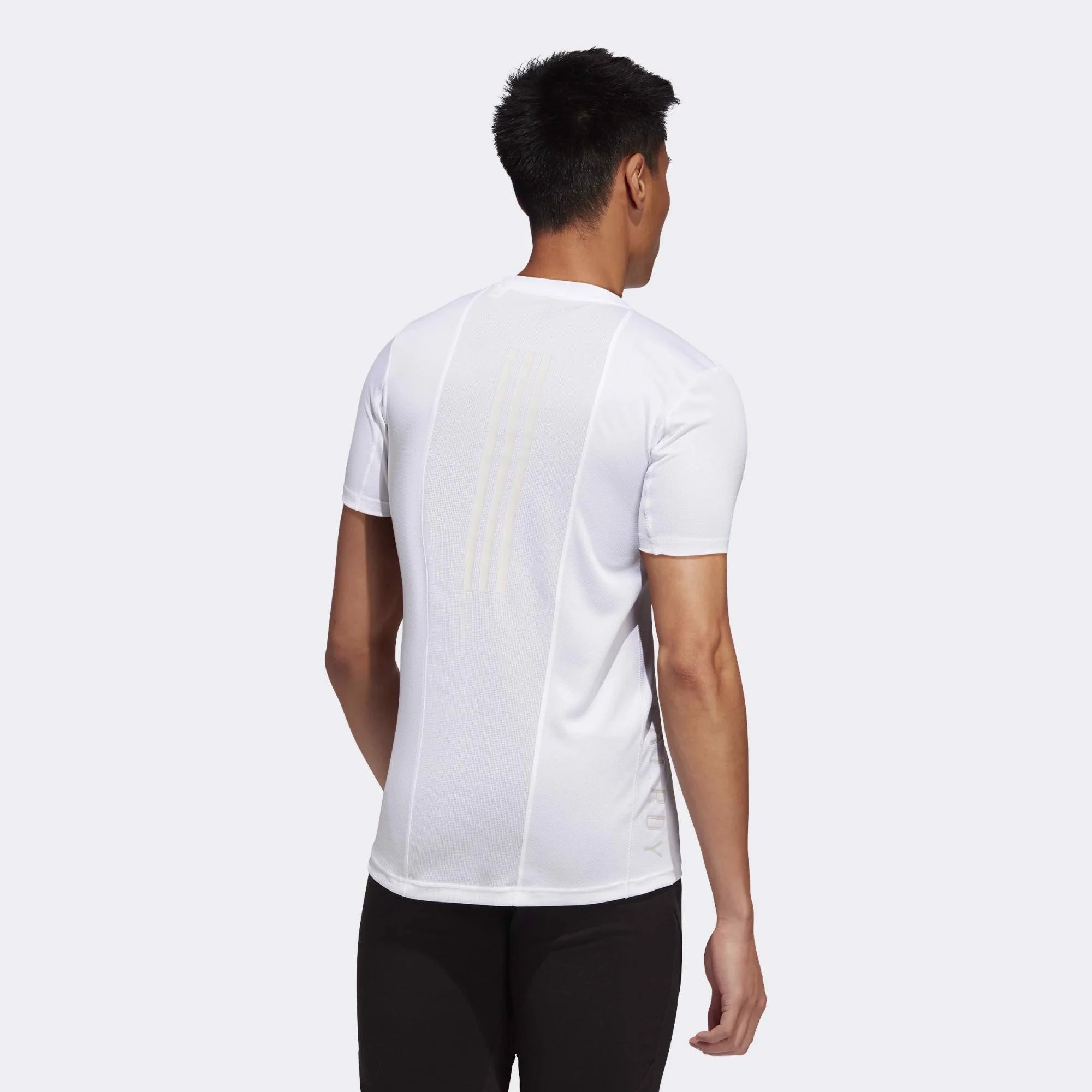 Áo Thun Thể Thao Nam Adidas Heat.RDY 3-Stripes - Trắng