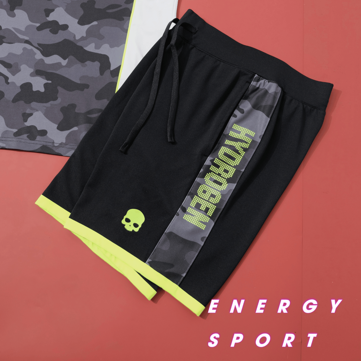 Bộ Quần Áo Thể Thao Tennis Hydrogen Camo Tech DT0007-L92