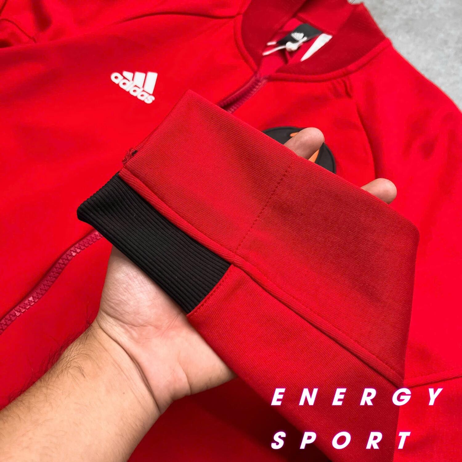 Áo Khoác Bomber Thể Thao Unisex Adidas VRCT Jacket - Đỏ