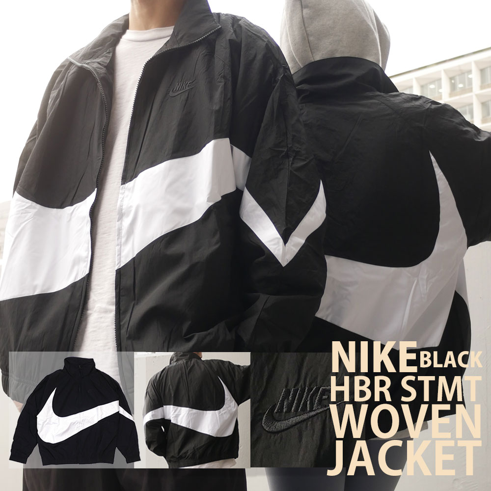 Áo Khoác Gió Unisex Nam Nữ Nike Sportswear Big Swoosh Woven Jacket AR3133-010