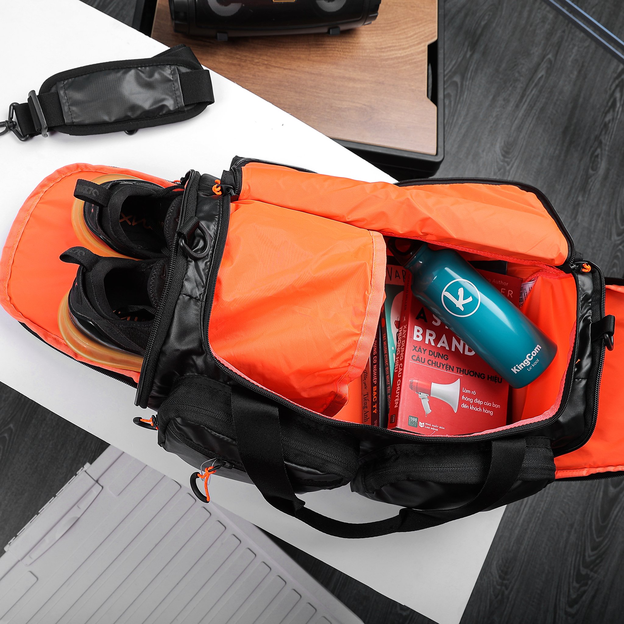 Túi Trống Thể Thao - Gym - Du lịch Nike Storm - FIT ADV Utility Power Bag 31L Duffel