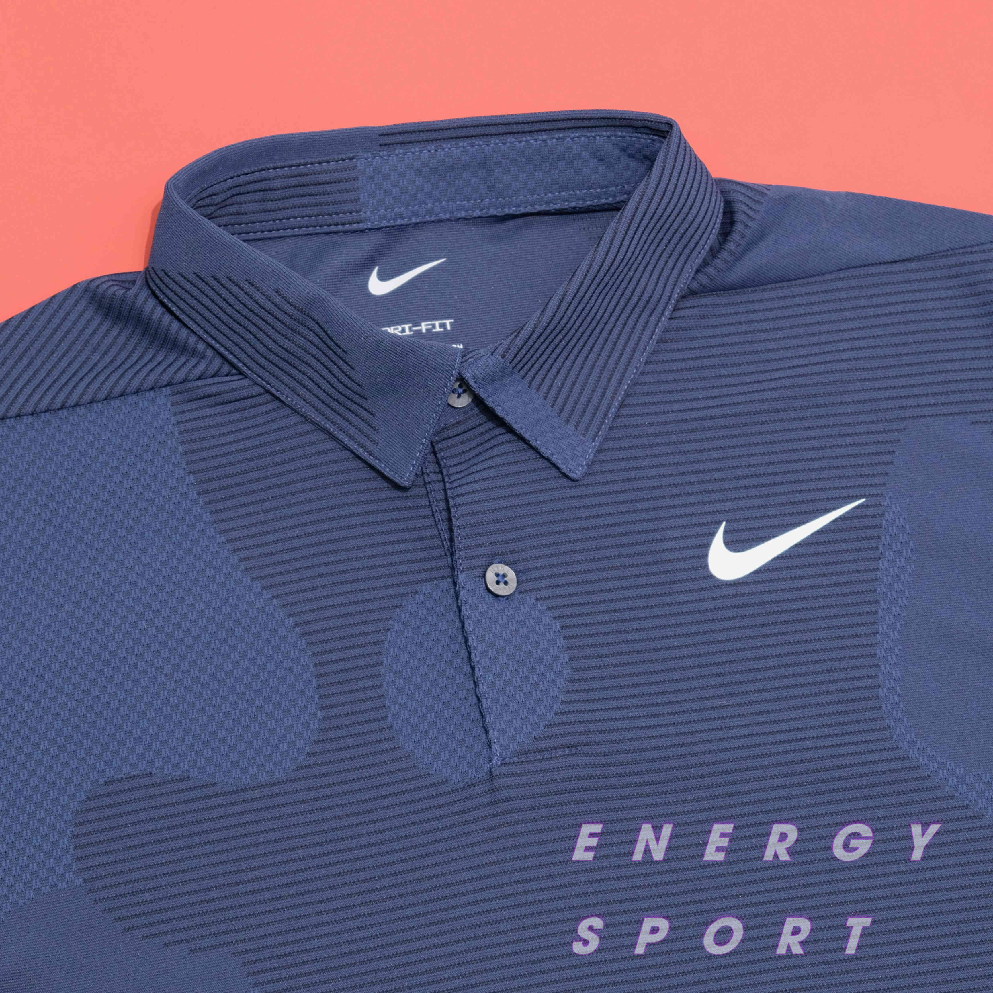 Áo Thun Polo Thể Thao Nam Nike Dri-FIT ADV Tour Camo Golf - Navy