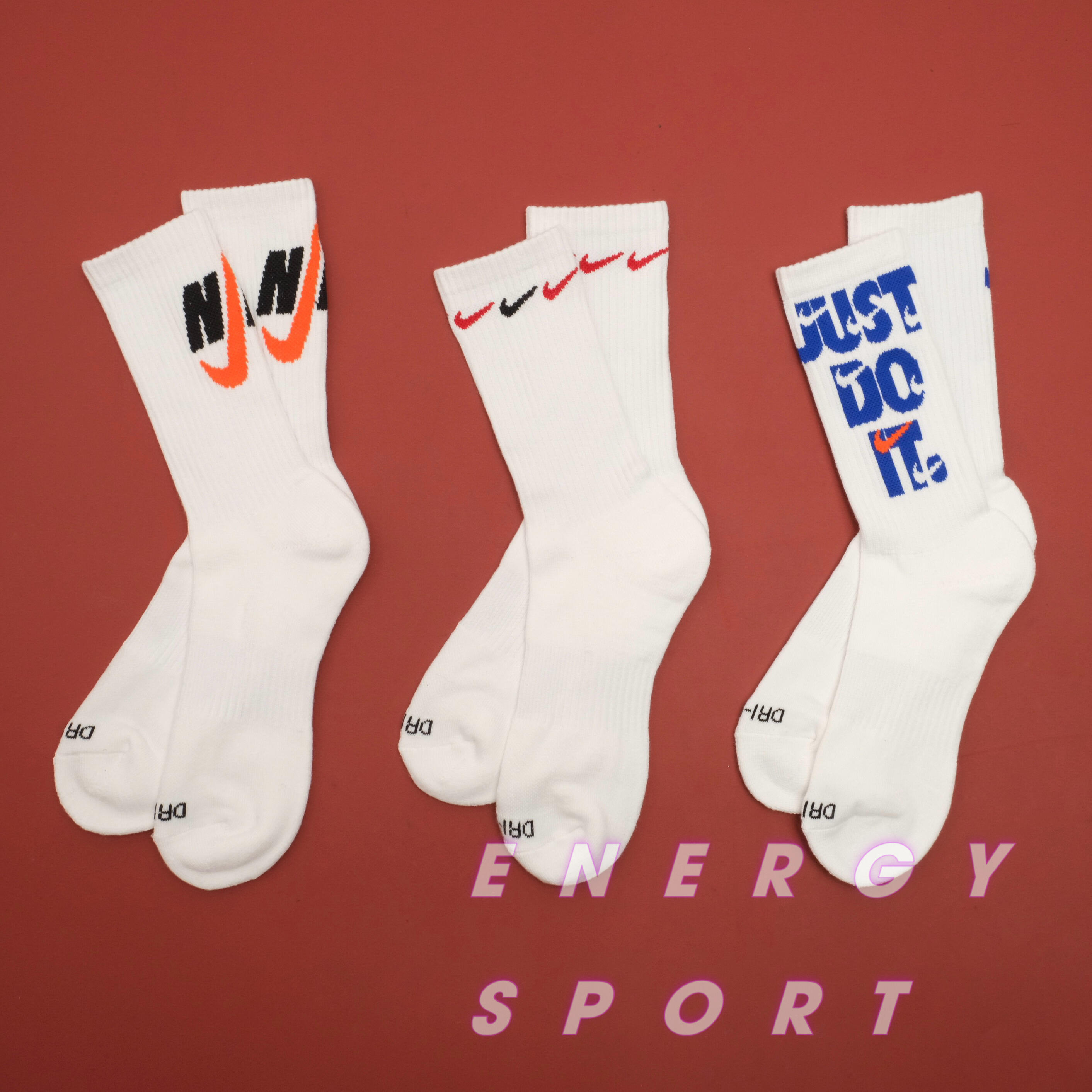 Vớ/ Tất Nike Everyday Plus Cushioned Cổ Cao DH3822-902