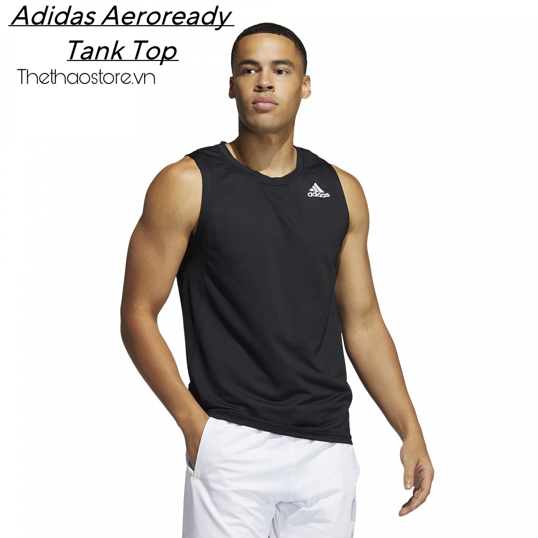 Áo Ba lỗ Adidas Aeroready 3-Bandes Primeblue