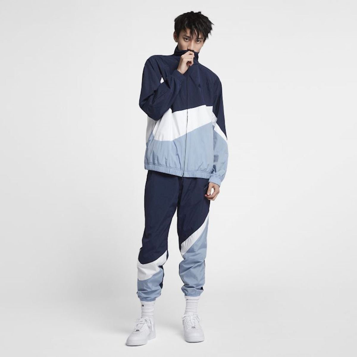 Khoác Gió Nike Sportswear Woven Jacket Blue