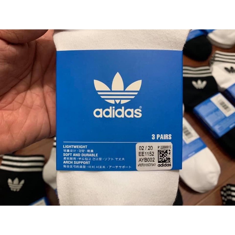 Vớ/ Tất Cổ Thấp Adidas Originals Trefoil Ankle